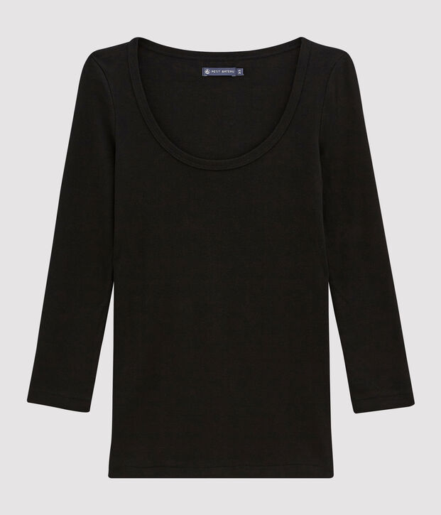 Tee shirt iconique femme noir