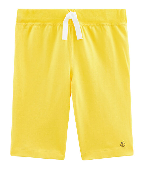 Bermuda enfant garçon jaune JAUNE