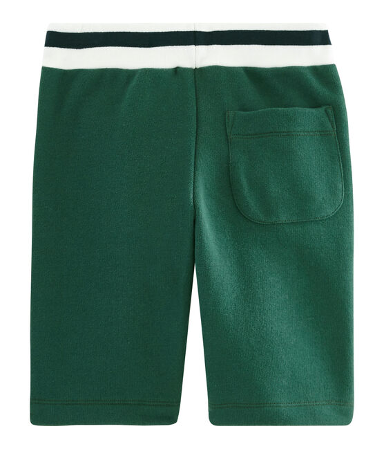 Bermuda en molleton enfant garçon vert SOUSBOIS
