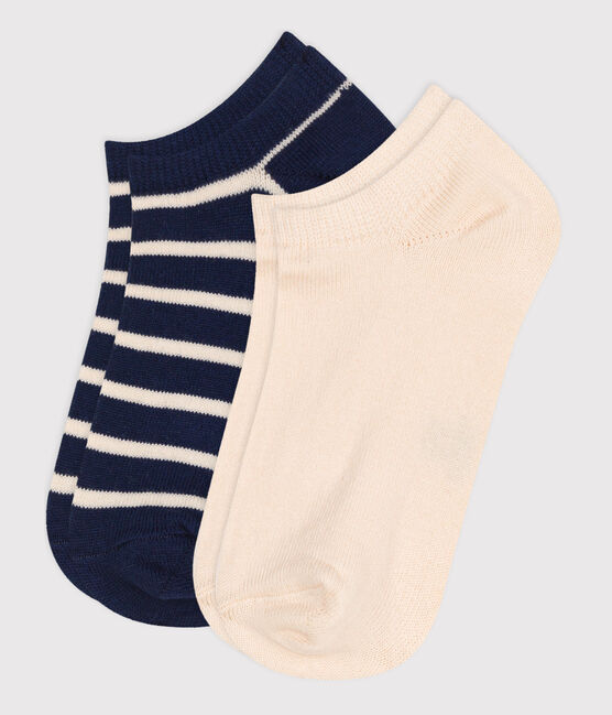 2 paires de chaussettes en coton rayures enfant variante 1