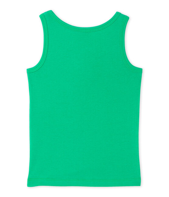 Débardeur fille vert Flag