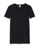 Tee-shirt manches courtes uni femme noir NOIR