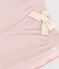 Pantalon bébé en tubique uni rose SALINE