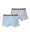 Lot de 2 boxers garçon blanc LOT