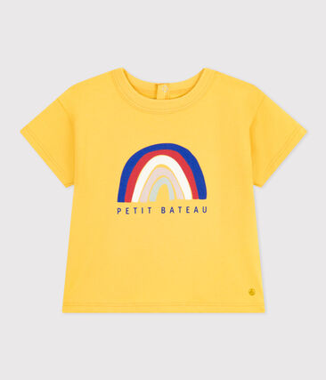 Tee-shirt manches courtes en jersey léger bébé
