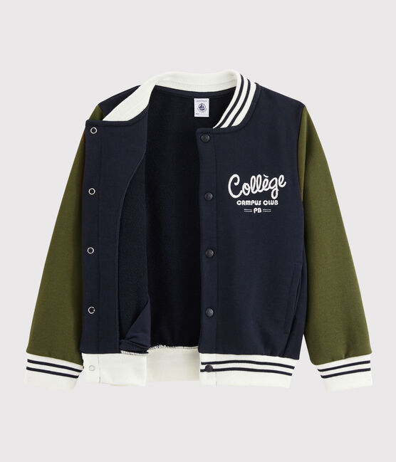 Teddy enfant Garçon bleu SMOKING/vert MILITARY