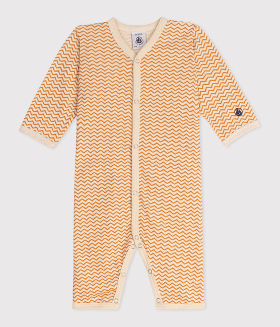 Pyjama bébé en coton sans pieds imprimé AVALANCHE/ PIEUVRE