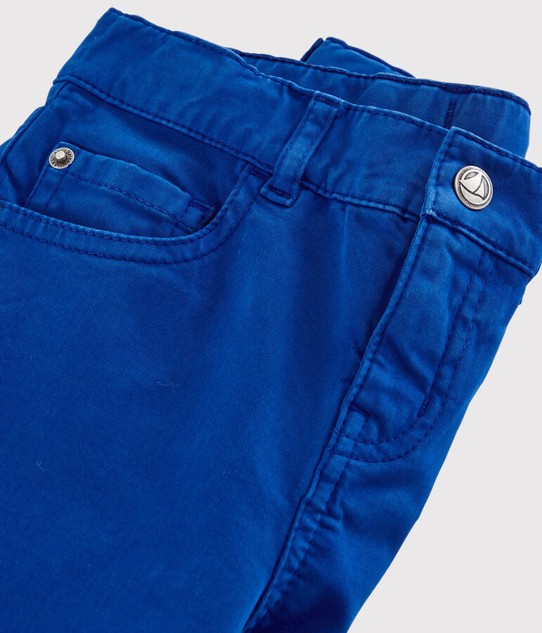 Pantalon enfant gar&ccedil;on bleu