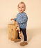 Pantalon en jersey épais bébé bleu SMOKING