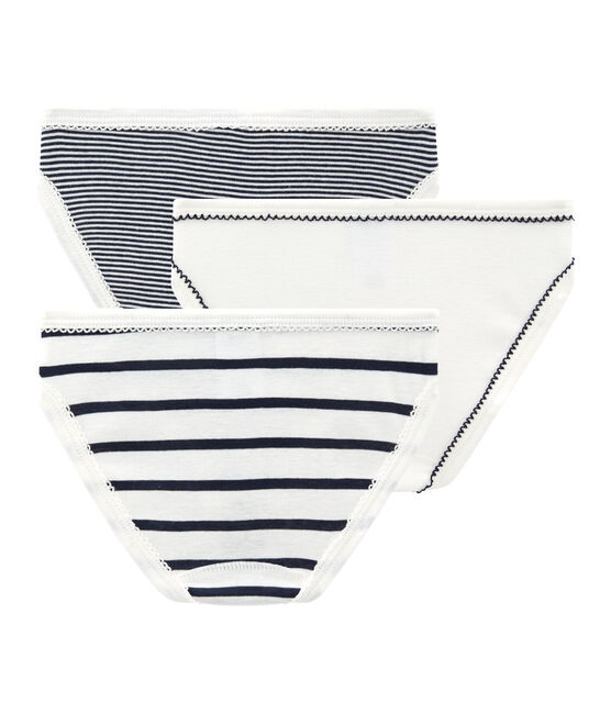 Trio de culottes petite fille variante 1