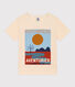 Tee-shirt manches courtes en coton enfant garçon