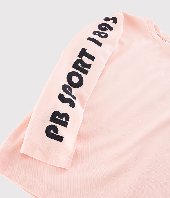 Tee-shirt de sport enfant fille rose MINOIS