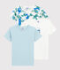 Lot de 3 tee-shirts manches courtes chats colorés petit garçon