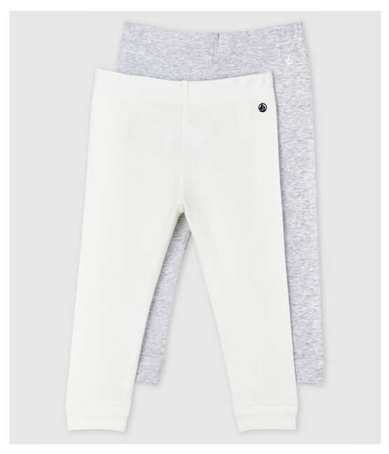 Lot de 2 leggings en coton bébé fille variante 1