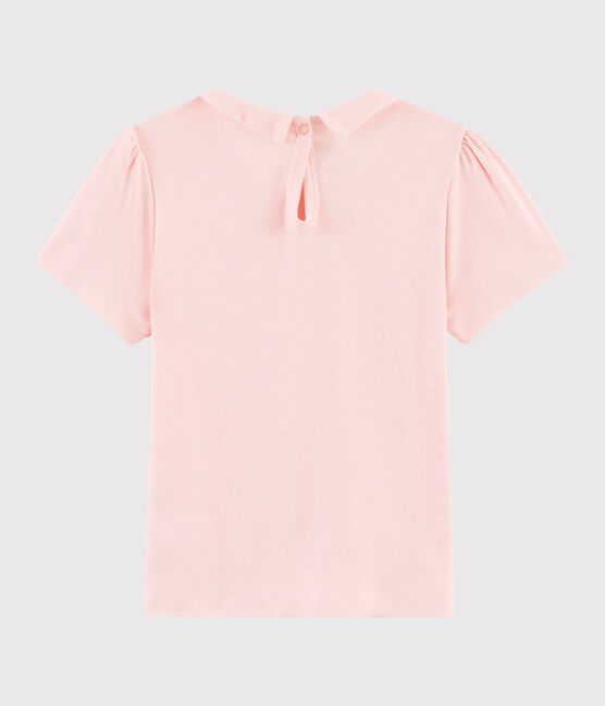 Tee-shirt enfant fille rose MINOIS