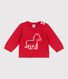 Pull bébé en tricot laine et coton à motif cheval