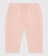 Pantalon bébé en velours fin