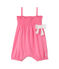 Combinaison courte bébé fille rose Petal