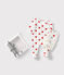 Coffret cadeau coeurs bébé variante 1