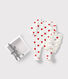 Coffret cadeau coeurs bébé
