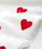 GIGOTEUSE CŒUR BÉBÉ EN COTON TOG 2 blanc MARSHMALLOW/rouge TERKUIT