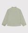 Blouse en gaze de coton enfant fille vert HERBIER
