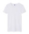 Tee-shirt manches courtes uni femme blanc ECUME