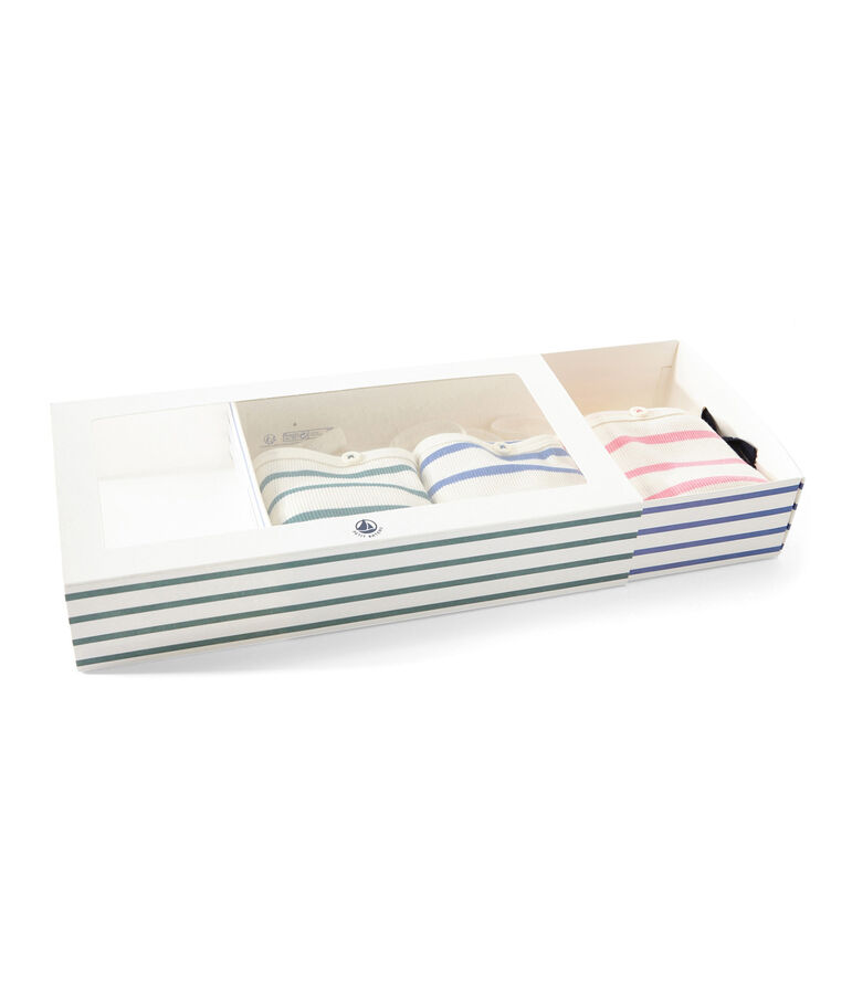 Lot de 3 chemises &agrave; bretelles fille blanc