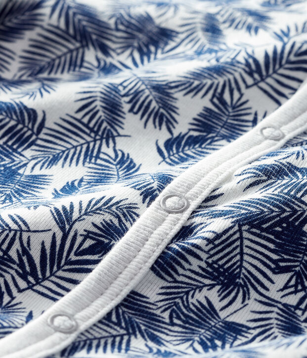 Dors bien b&eacute;b&eacute; en c&ocirc;te blanc/bleu