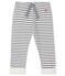 Pantalon bébé en tubique imprimé blanc MARSHMALLOW/bleu SMOKING