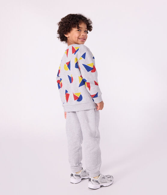 Sweatshirt enfant en coton imprimé FUMEE/ MULTICO