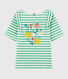 Tee-shirt manches courtes en jersey enfant fille
