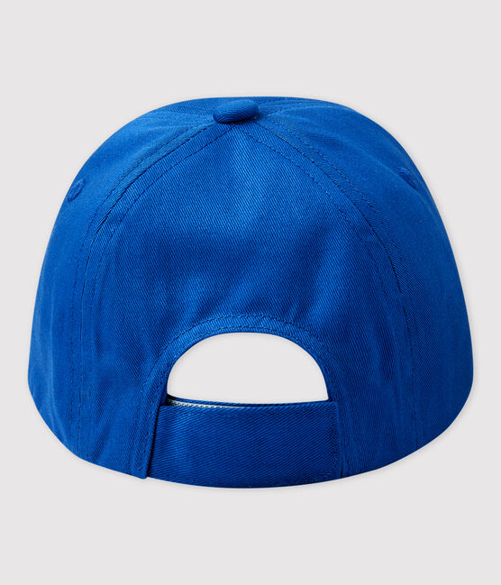 Casquette à broderie bébé. bleu DELFT
