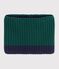 Casquette enfant en velours unie vert