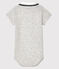 Body col polo bébé garçon gris BELUGA