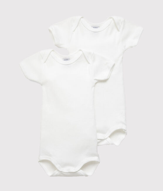 Duo de bodies manches courtes bébé variante 1
