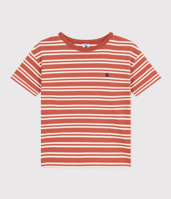 Tee-shirt rayé en jersey enfant garçon FAMEUX/ AVALANCHE