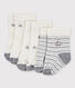 Lot de 3 paires de chaussettes bébé