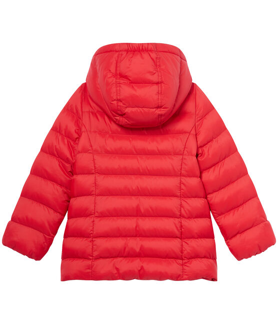 Doudoune fille à capuche rouge FROUFROU