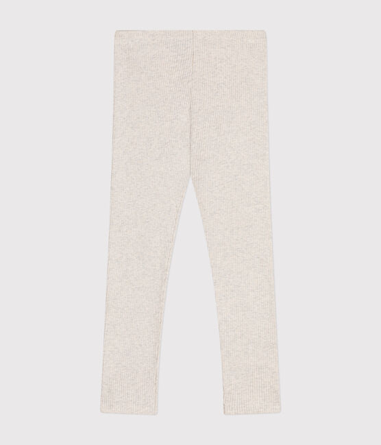Legging enfant fille beige MONTELIMAR CHINE