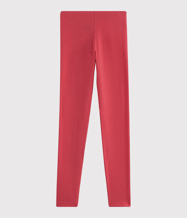 Legging en jersey enfant fille rose