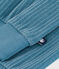 Sweatshirt en velours bébé bleu POLOCHON