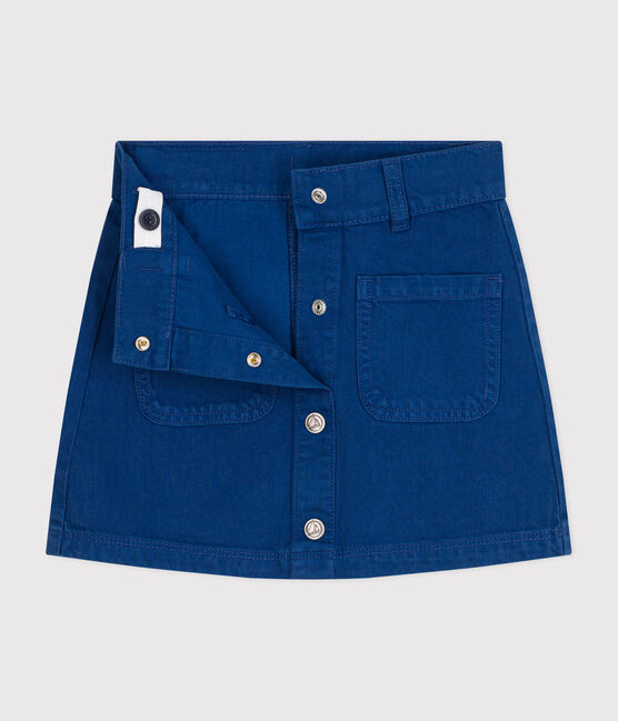 Jupe en denim enfant fille bleu INCOGNITO