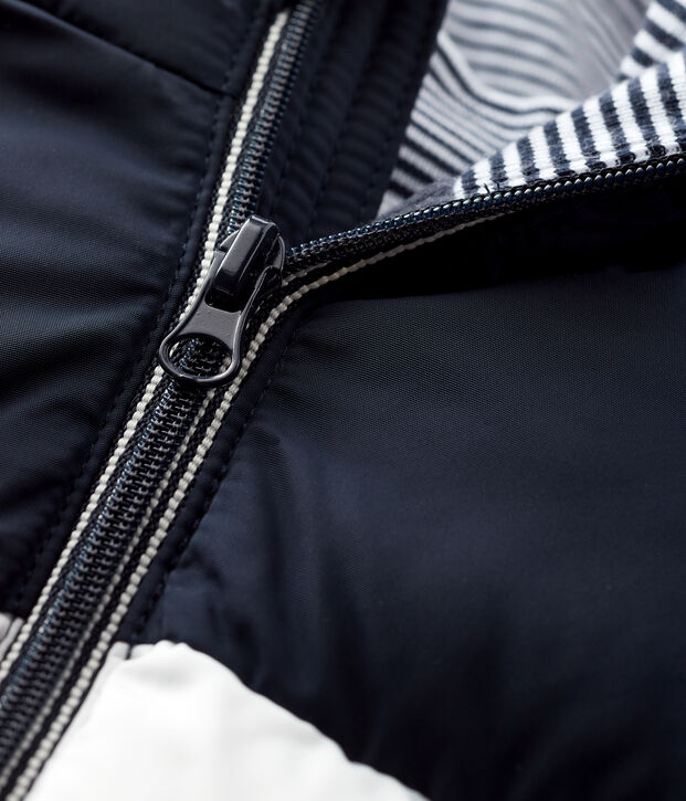 Doudoune matelass&eacute;e b&eacute;b&eacute; gar&ccedil;on bleu/multicouleur