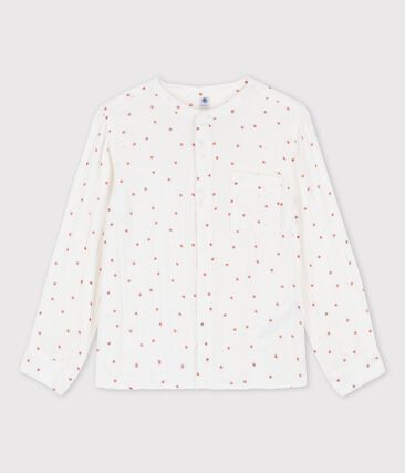 Chemise imprimée en gaze de coton enfant garçon
