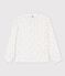 Chemise imprimée en gaze de coton enfant garçon blanc MARSHMALLOW/rouge OMBRIE