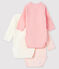 Lot de 3 bodies naissance manches longues bébé variante 2