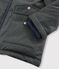 Parka coton enduit enfant garçon gris CITY CHINE