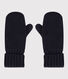 Moufles en tricot doublé en polaire enfant garçon-fille