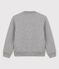Cardigan en tubique matelassé enfant garçon gris SUBWAY CHINE